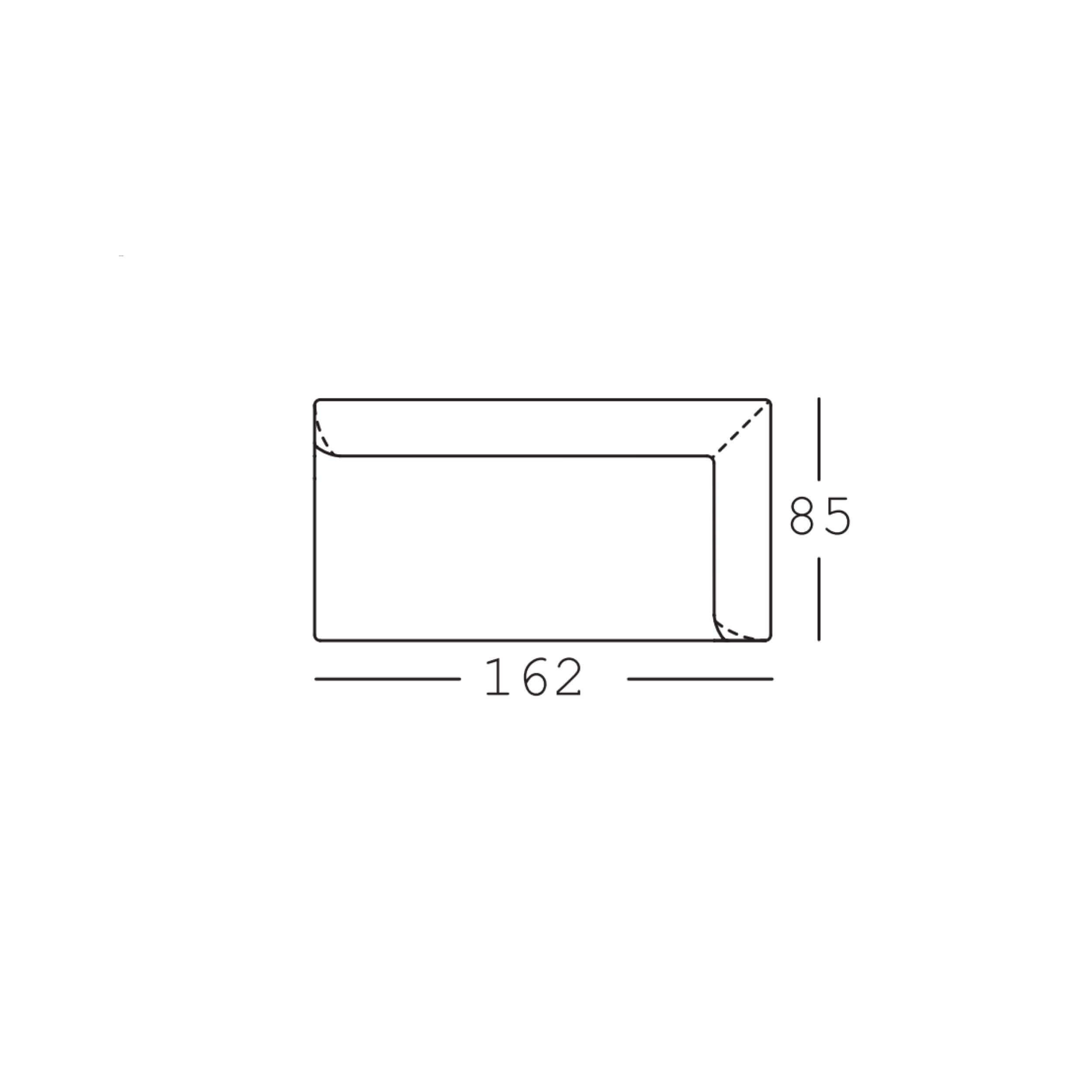 freistil 160 Korpus-Anreihsofa rechts 162cm 1000 Flachgewebe 1051 eisengrau