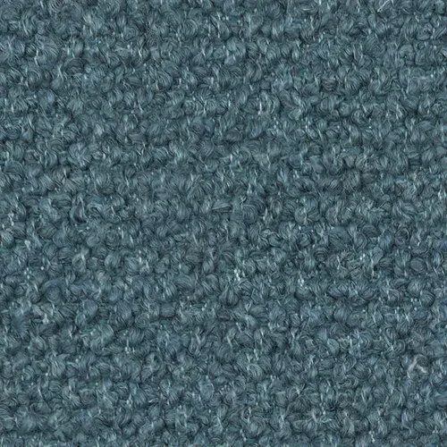 Teppich, Schlinge, Kunststofffasern, Grau, Köperstruktur, 
