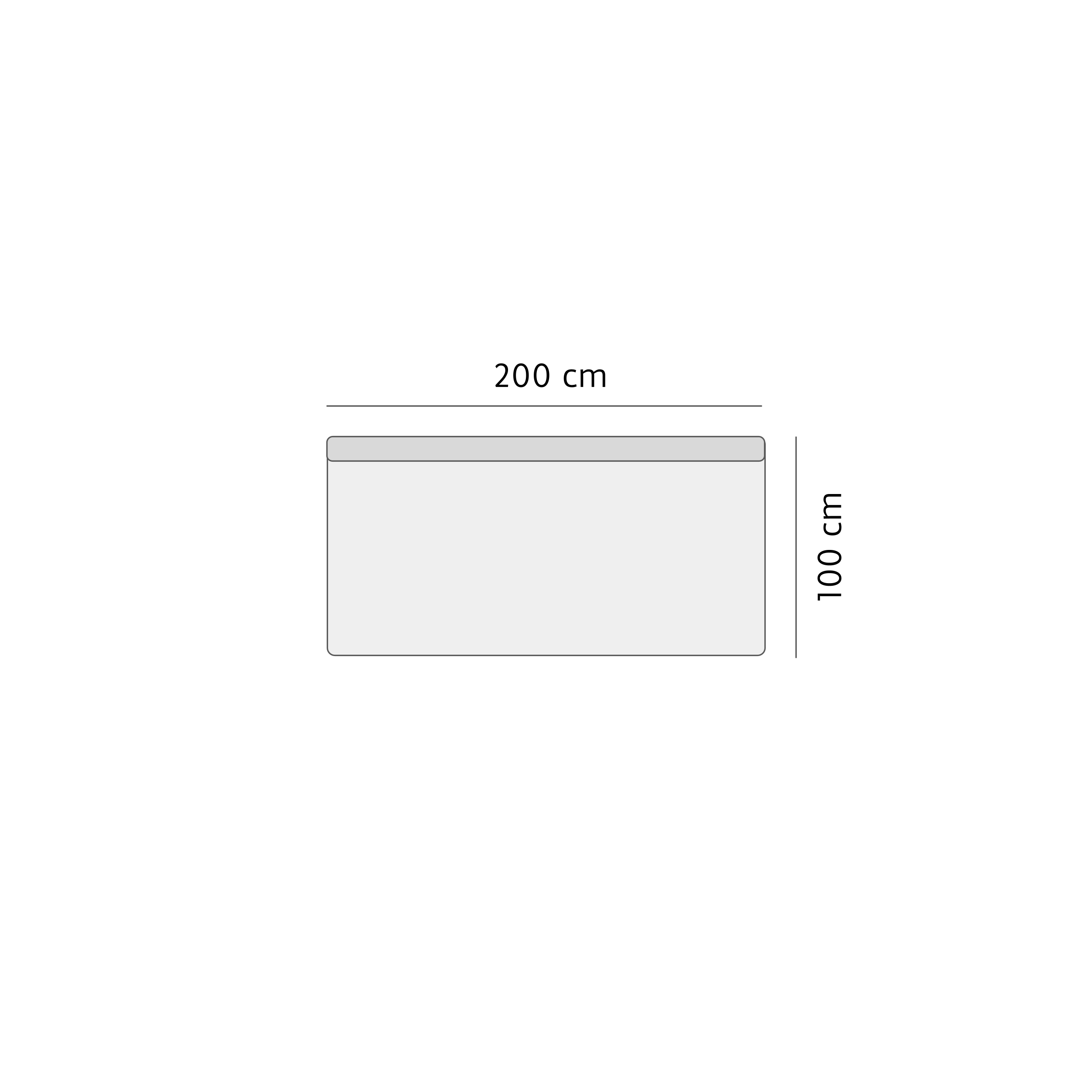 freistil 142 Korpus-Anreihbank 200 cm 1000 Flachgewebe 1056 schwarzblau