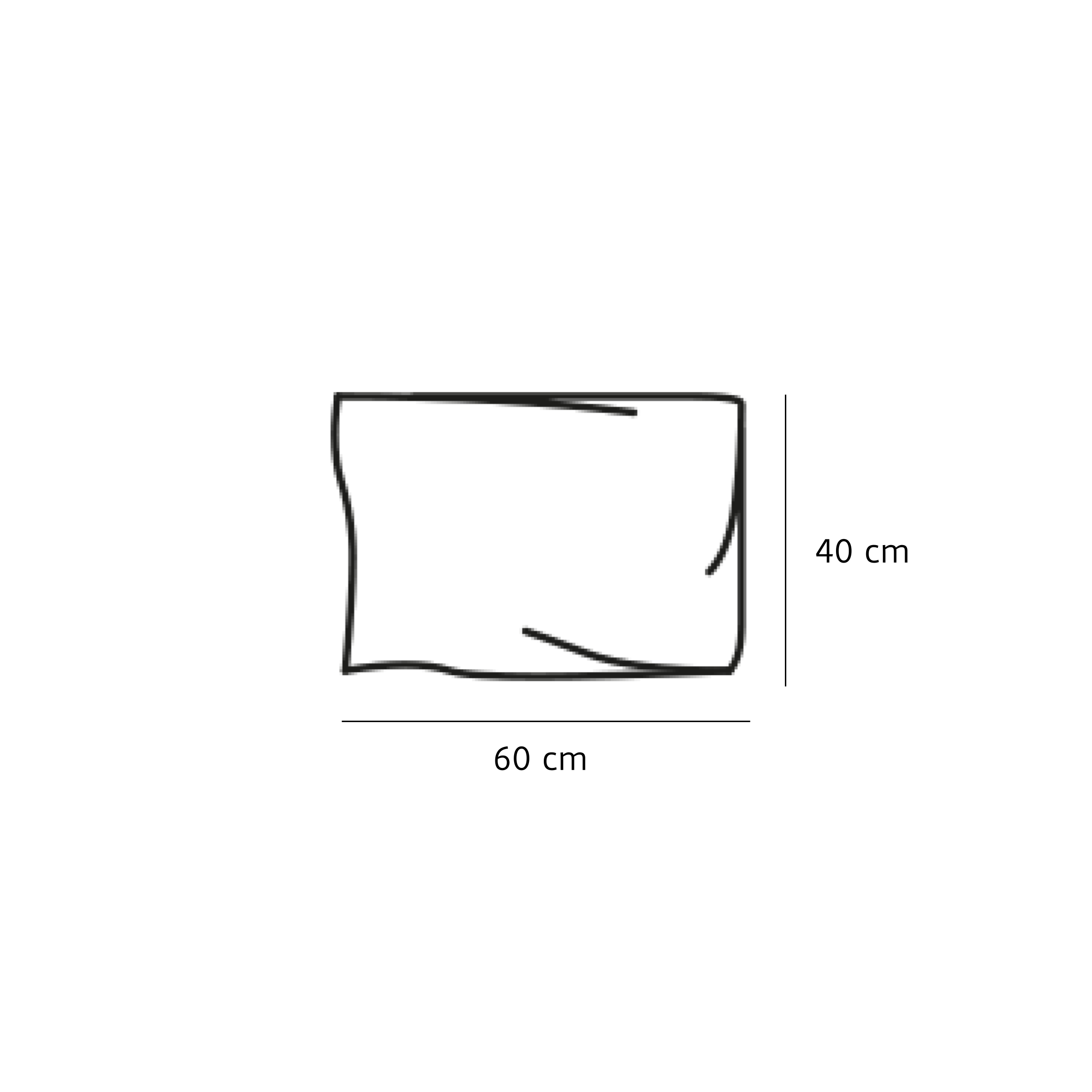 freistil Kissen Rückenkissen 60 x 40 cm 5000 Stoff mit Leinen 5033 ockergelb