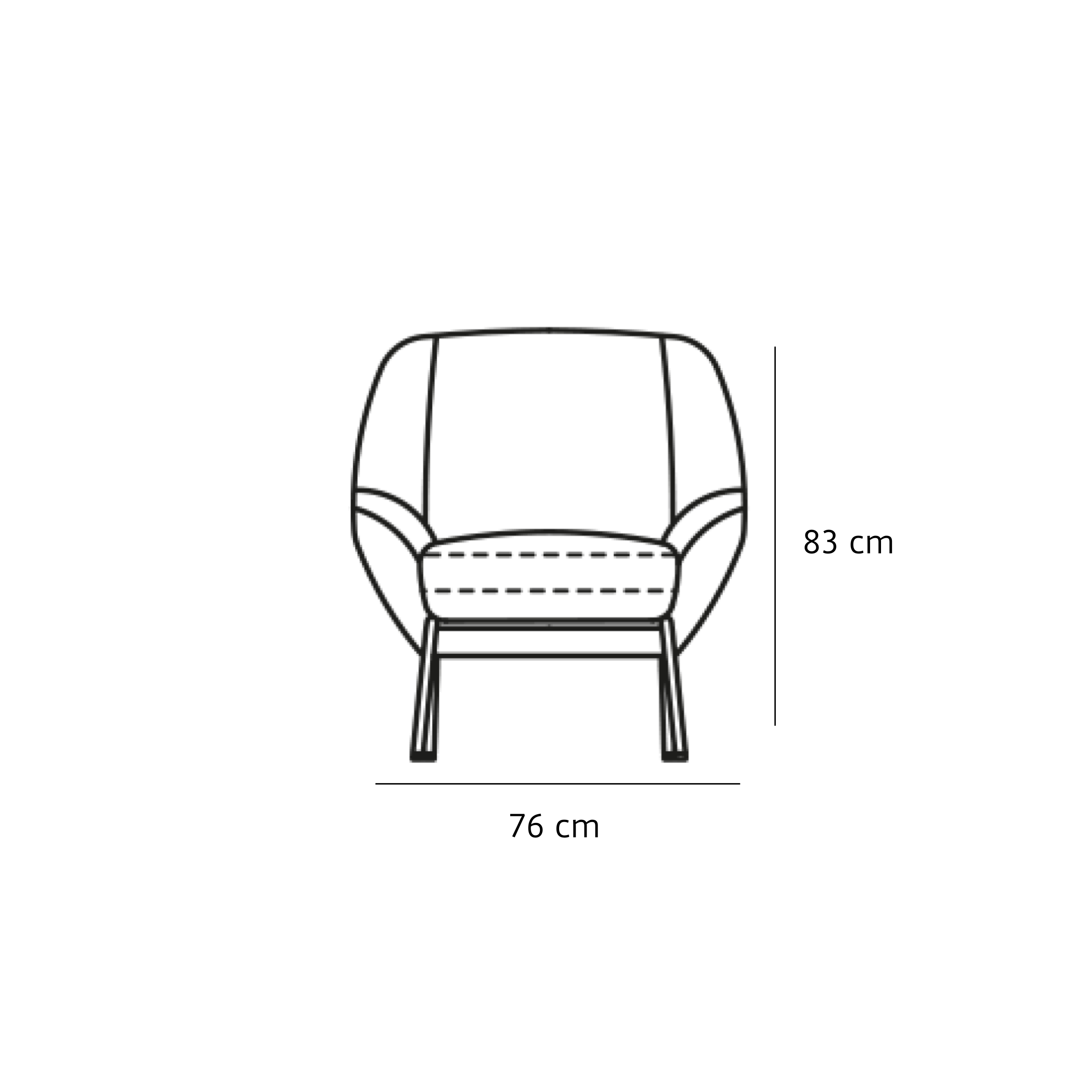 freistil 138 Sessel  3104 tannengrün